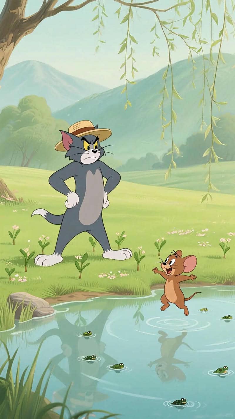 ảnh nền tom and jerry