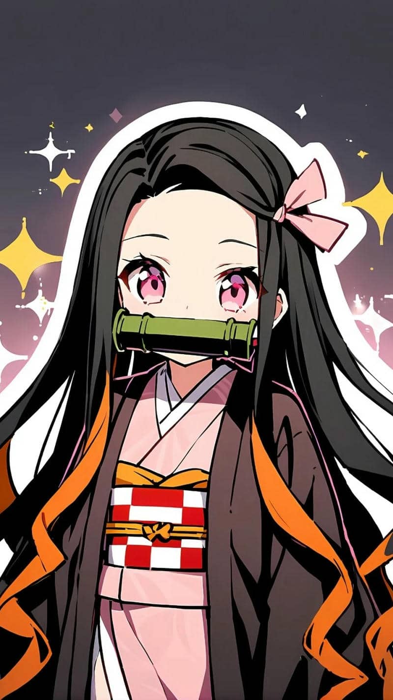 ảnh nezuko chibi
