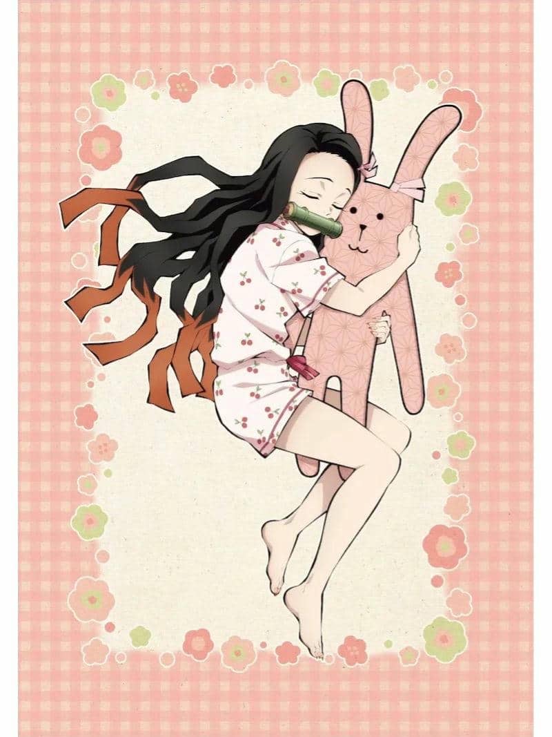 ảnh nezuko cute làm hình nền