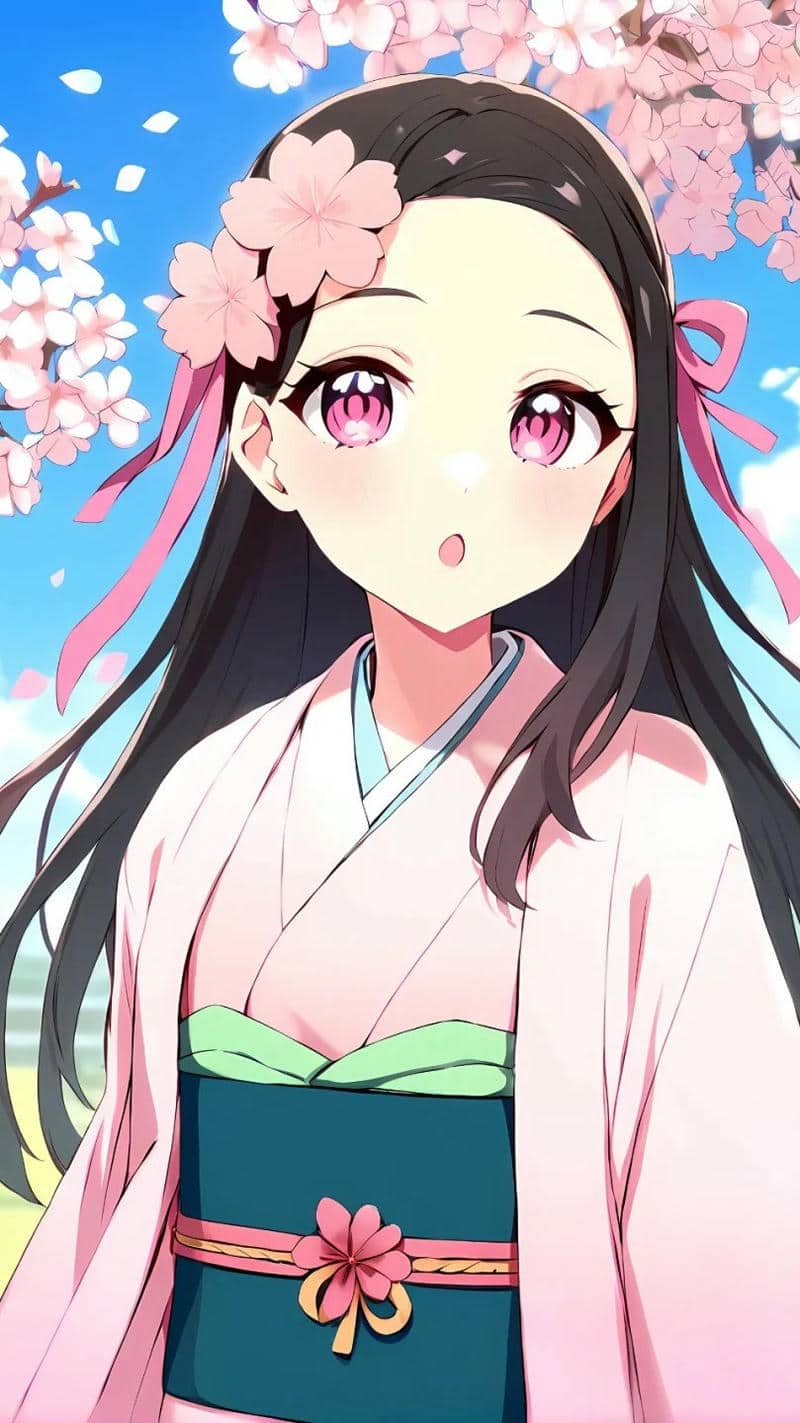 ảnh nezuko cute