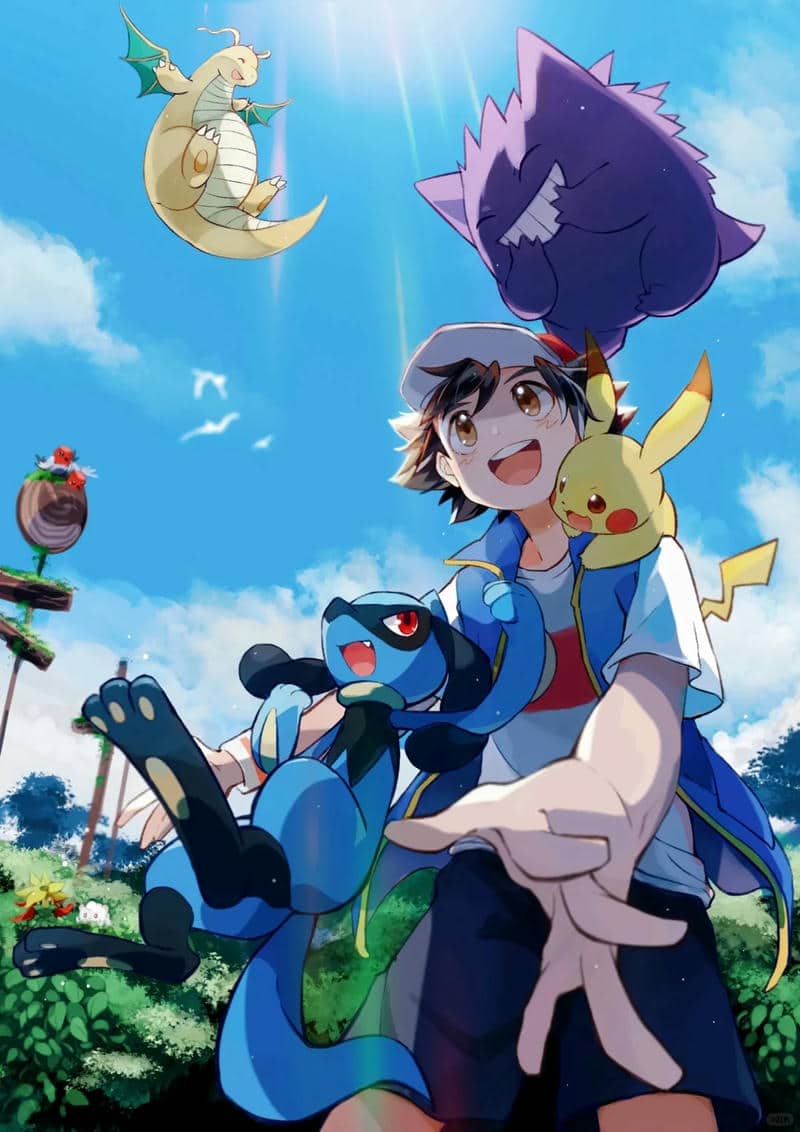 ảnh pokemon làm hình nền cho đt