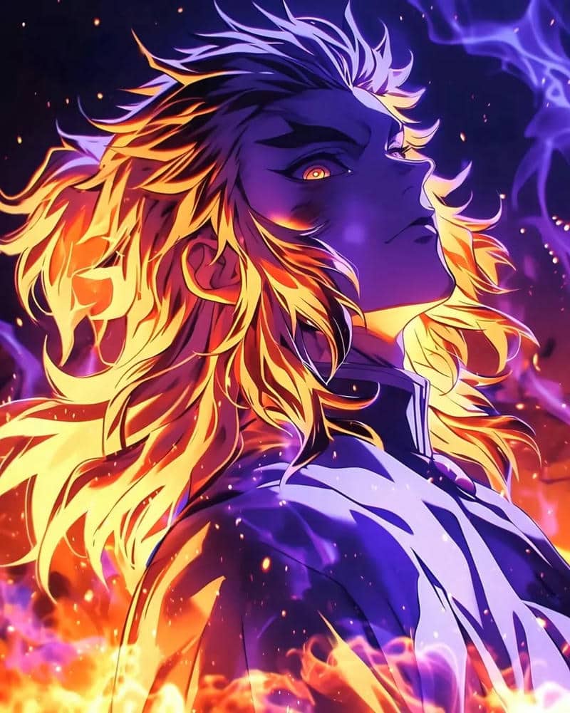 ảnh rengoku hình nền