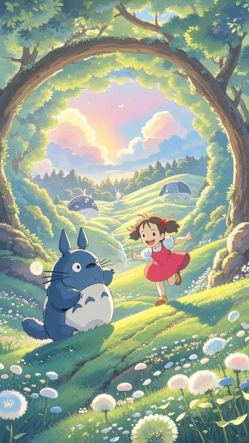 ảnh totoro hình nền