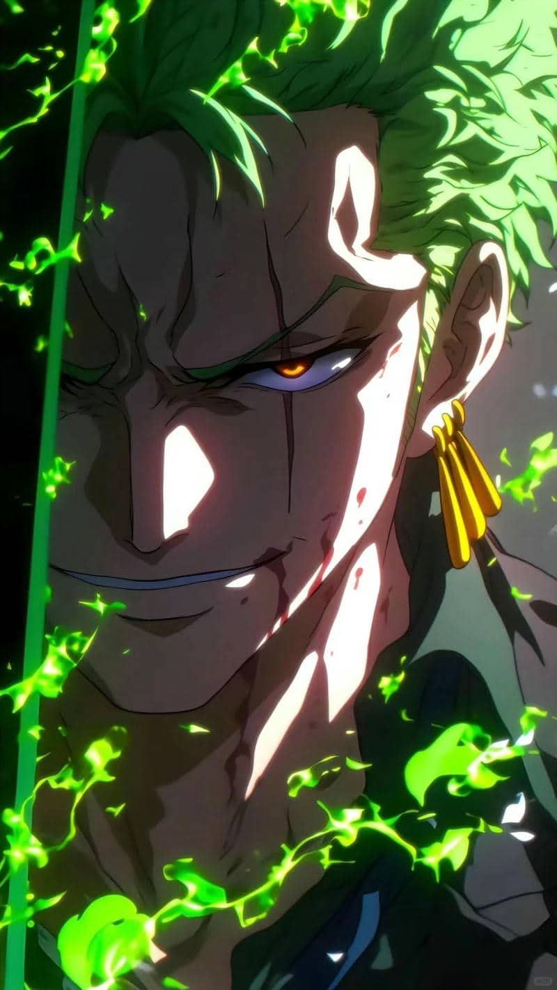ảnh zoro ngầu ở wano