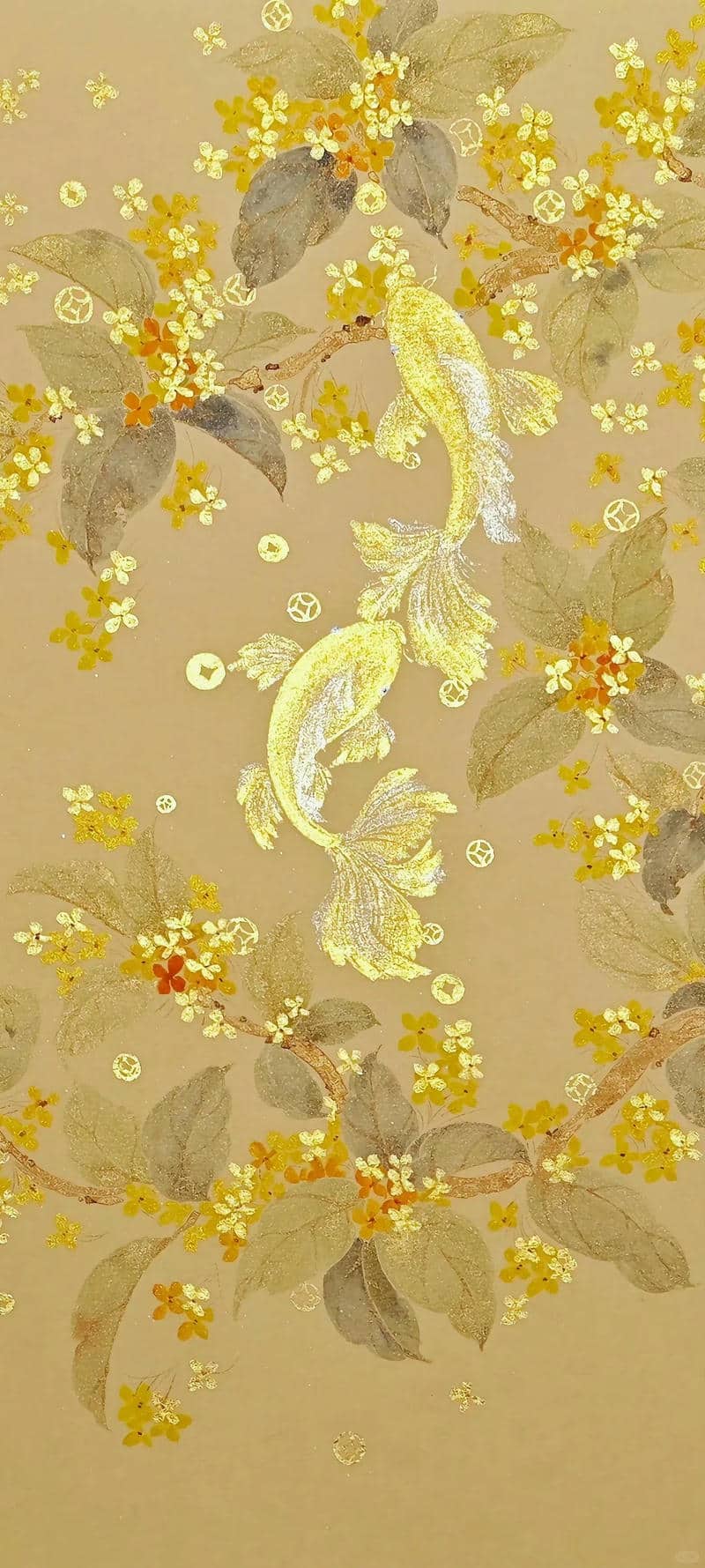background vàng