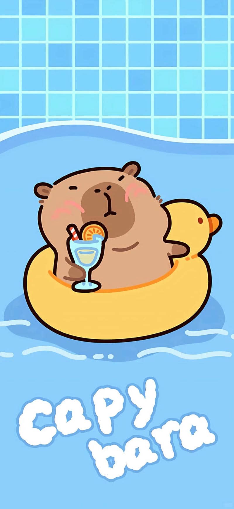 capybara cute chibi