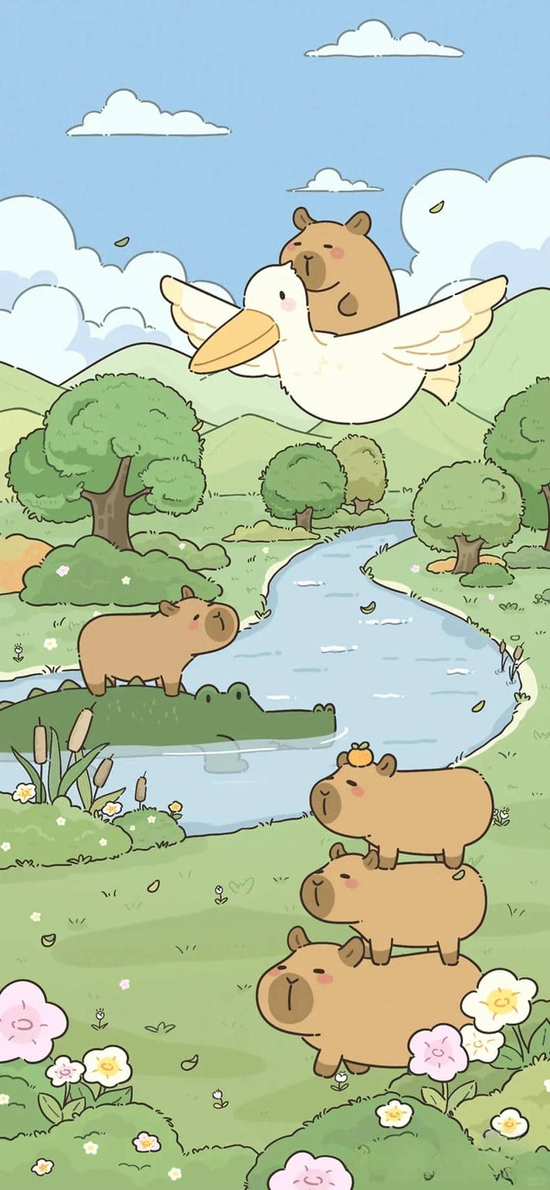 capybara cute