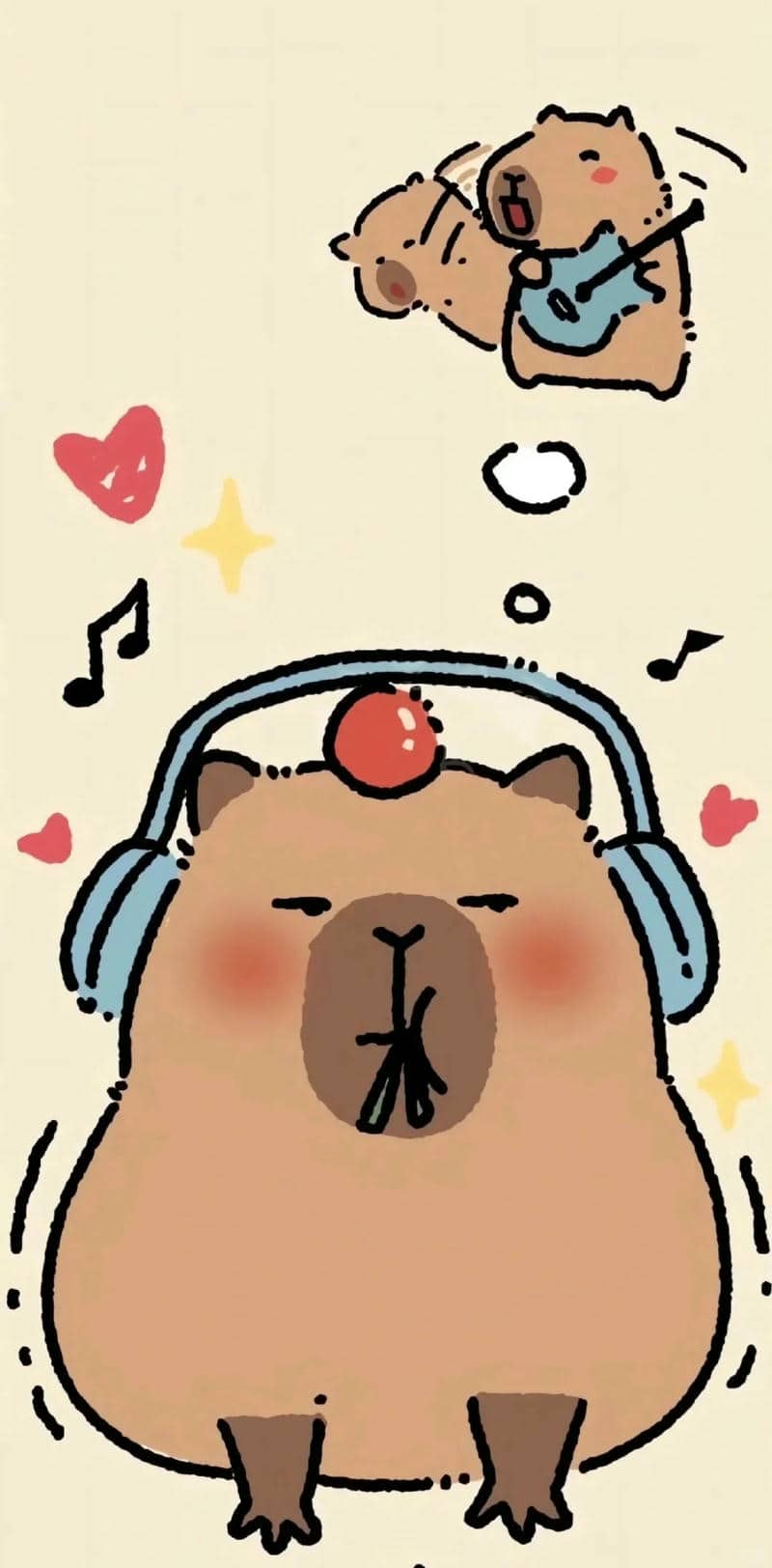 capybara hình nền đt cute
