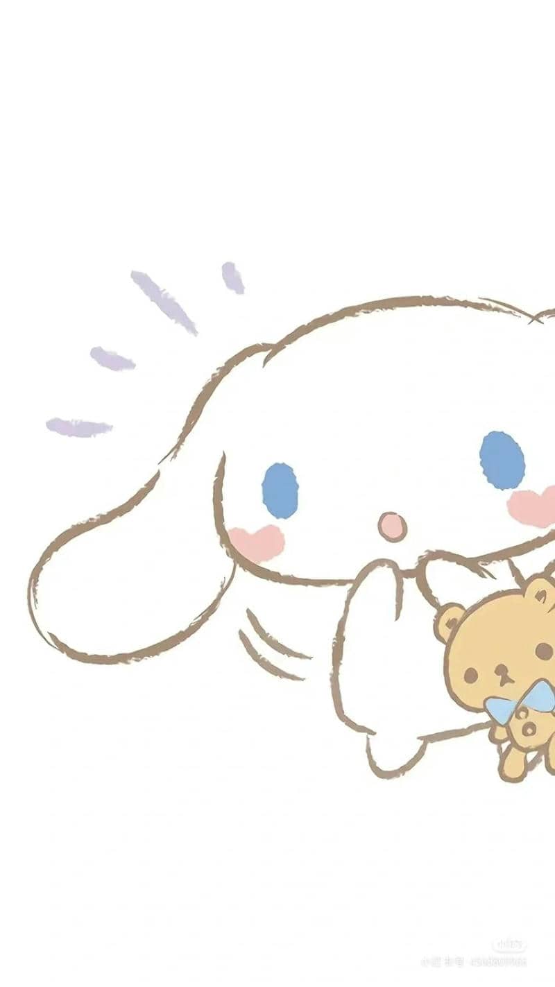cinnamoroll hình nền điện thoại