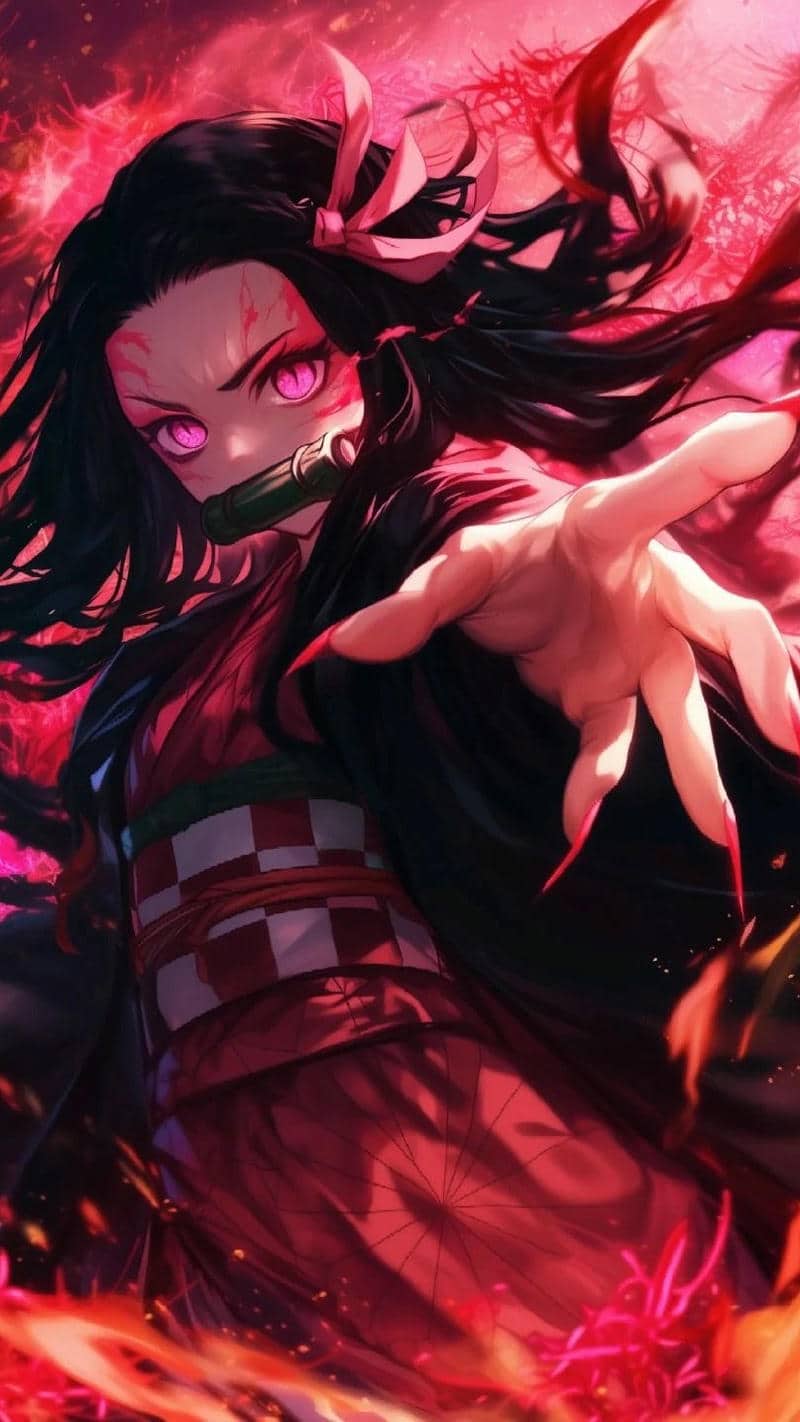 diệt quỷ ảnh nezuko ngầu