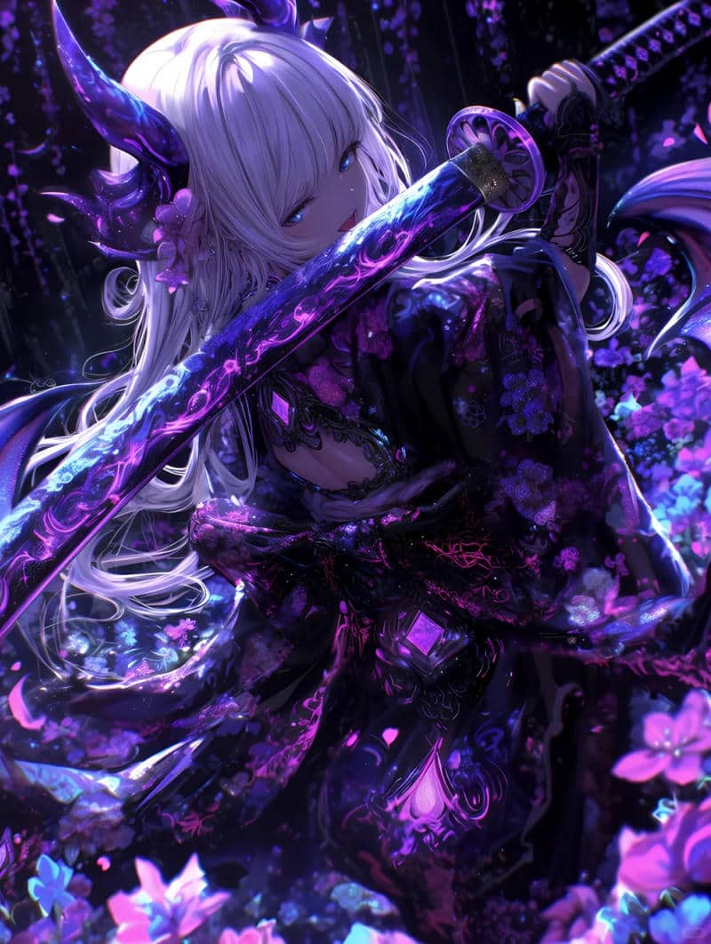hình ảnh anime ác quỷ lạnh lùng