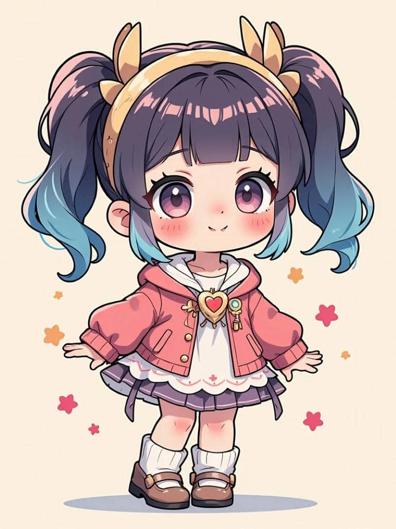hình ảnh anime cute chibi