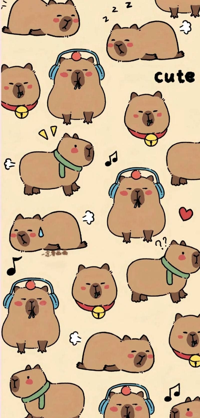 hình ảnh capybara cute
