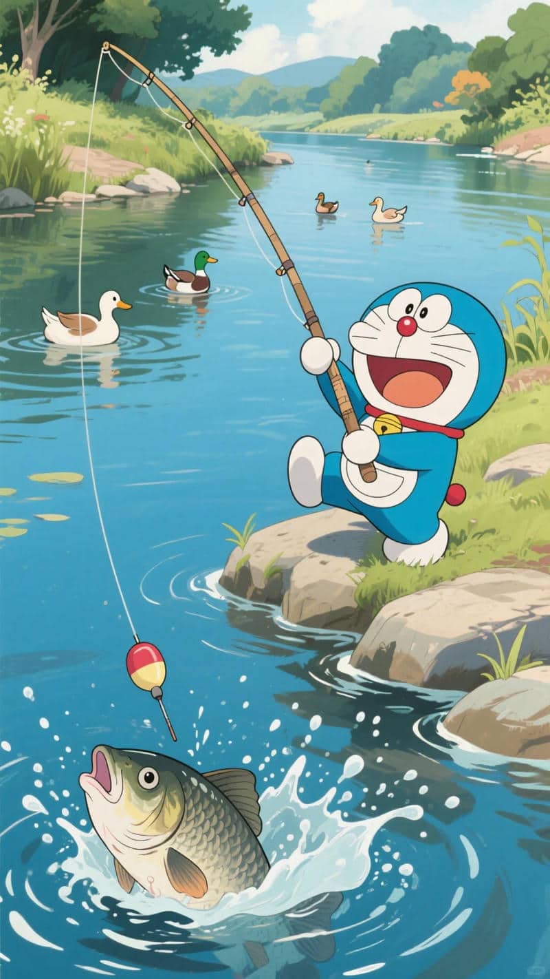 hình ảnh doremon cute