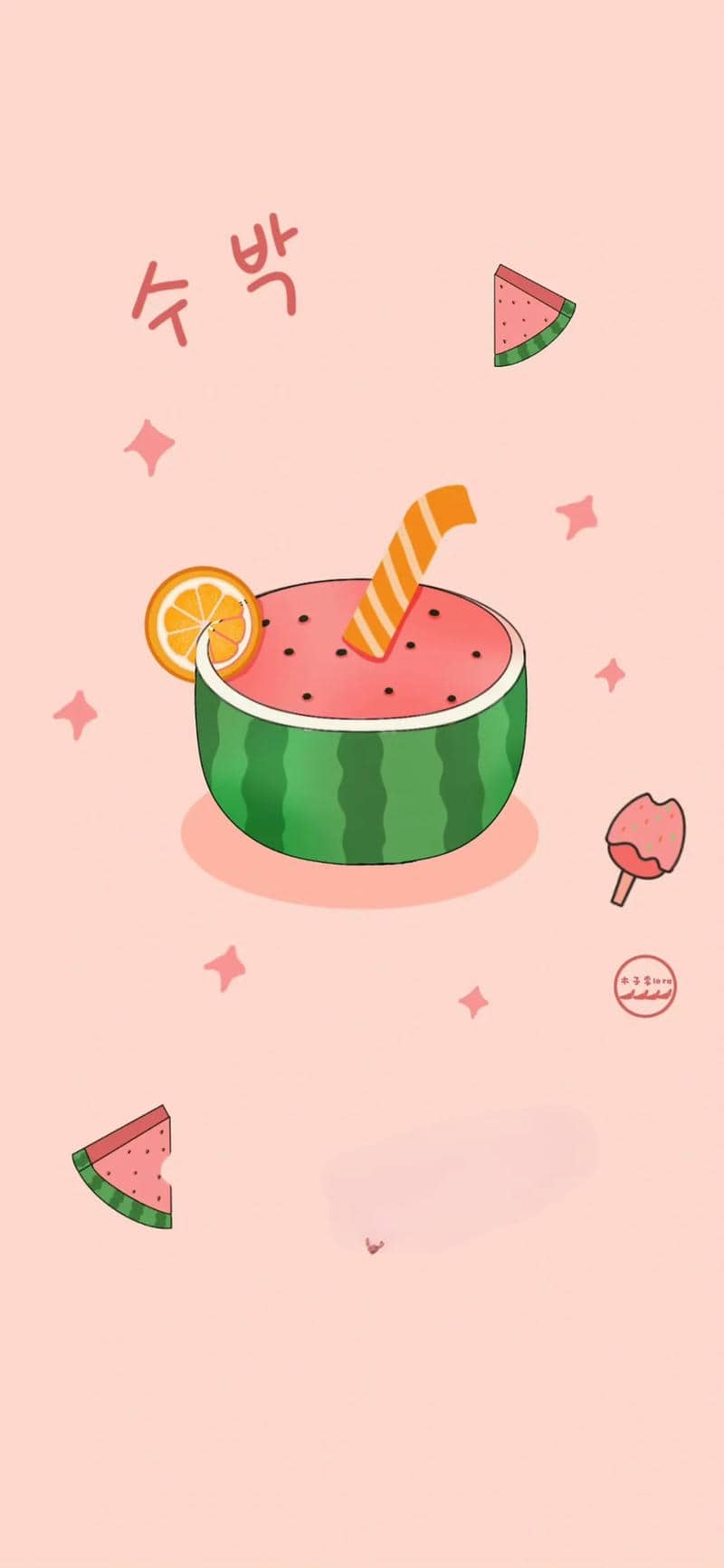 hình ảnh dưa hấu cute