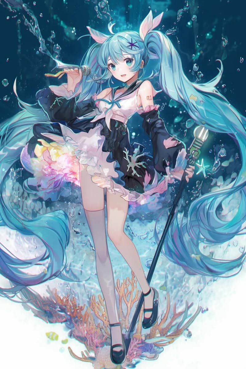 hình ảnh miku 4k