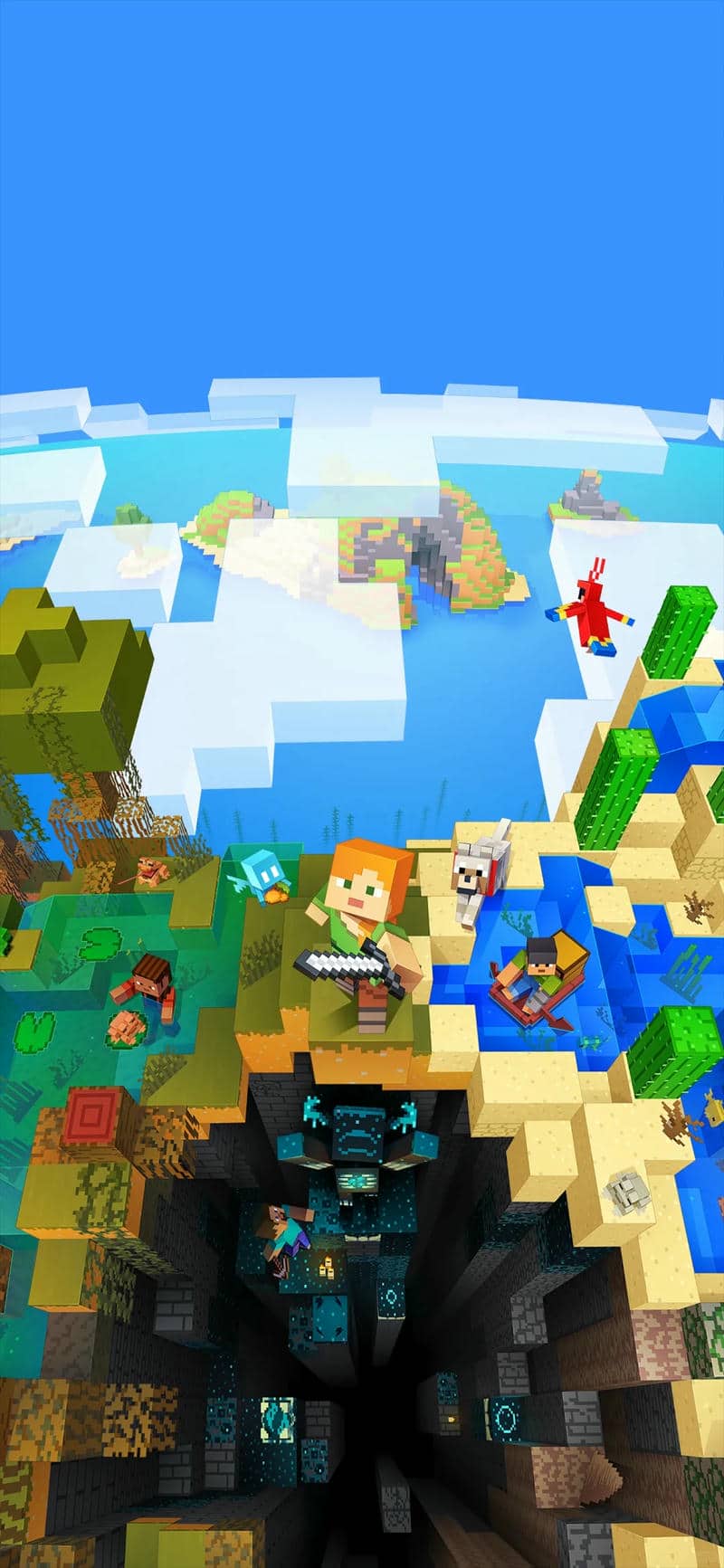 hình ảnh minecraft 3d đẹp