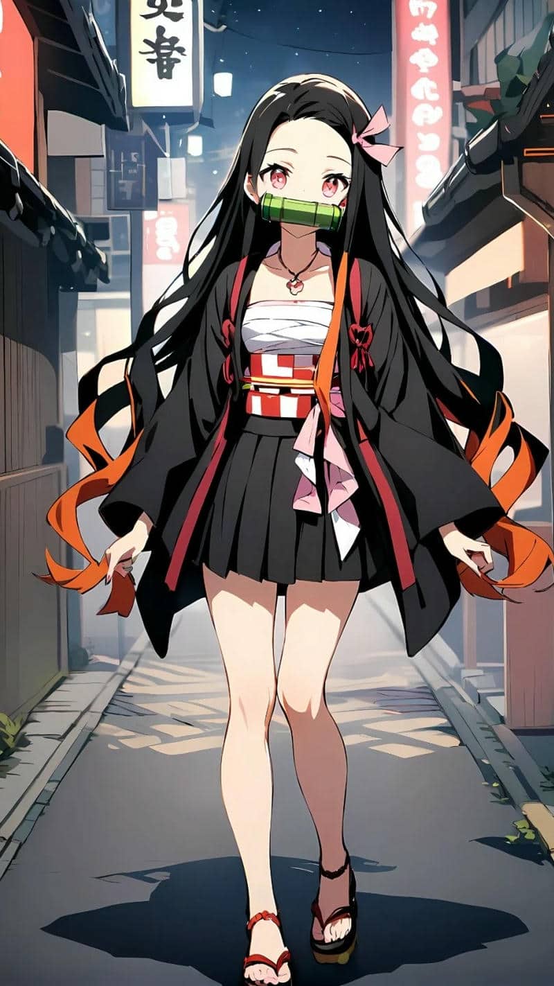 hình ảnh nezuko cute
