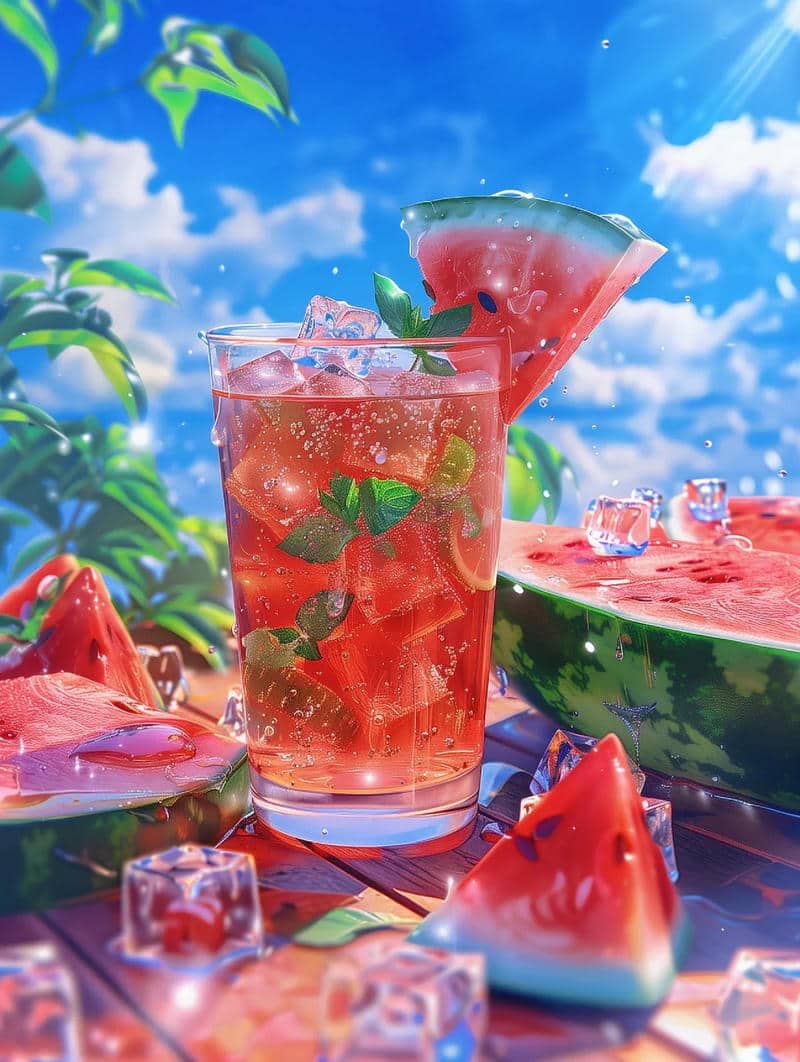 hình ảnh quả dưa hấu