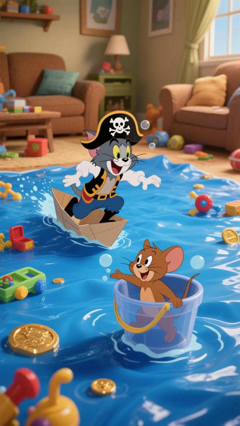 hình ảnh tom và jerry ngầu