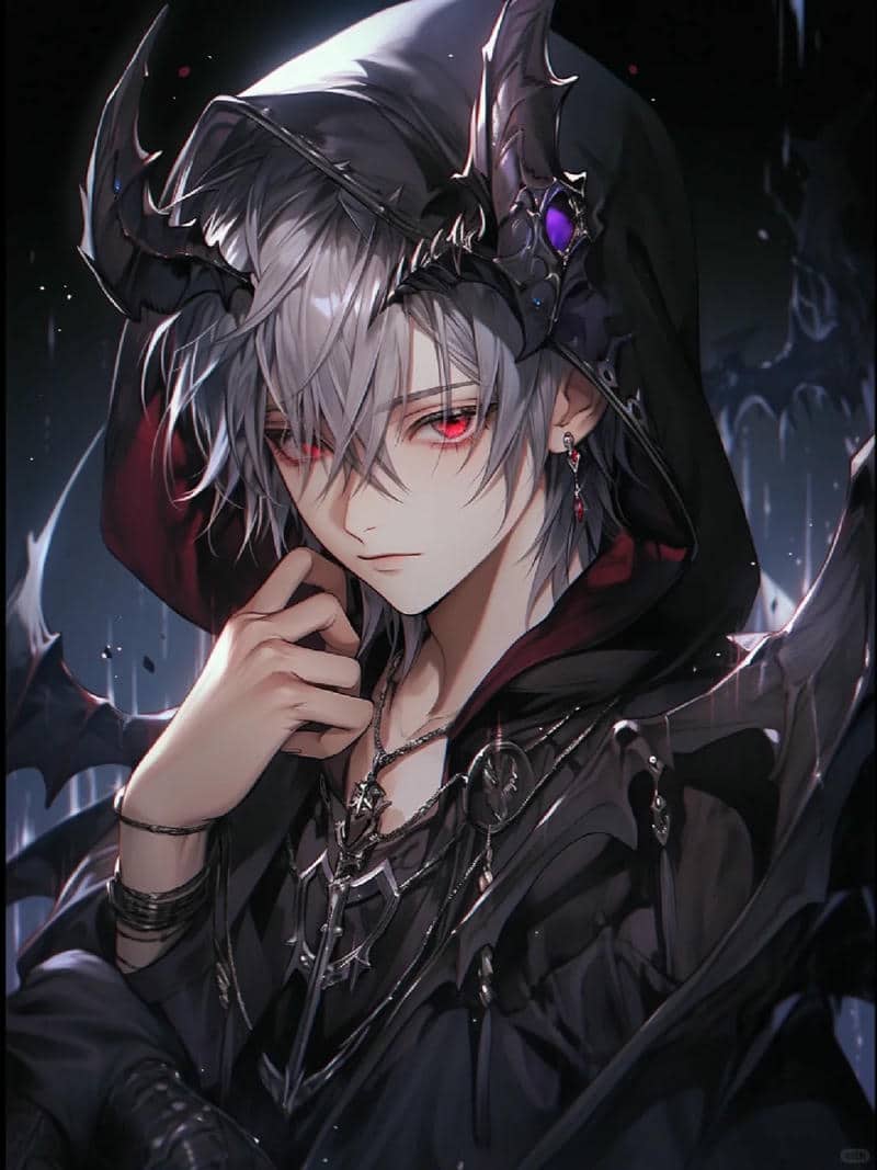hình anime boy ác quỷ đẹp