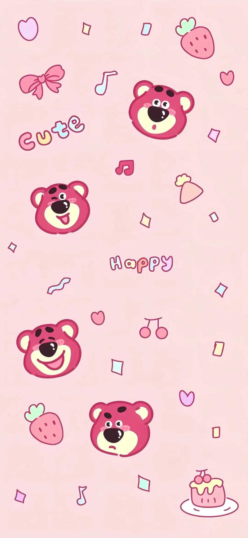 hình gấu dâu lotso