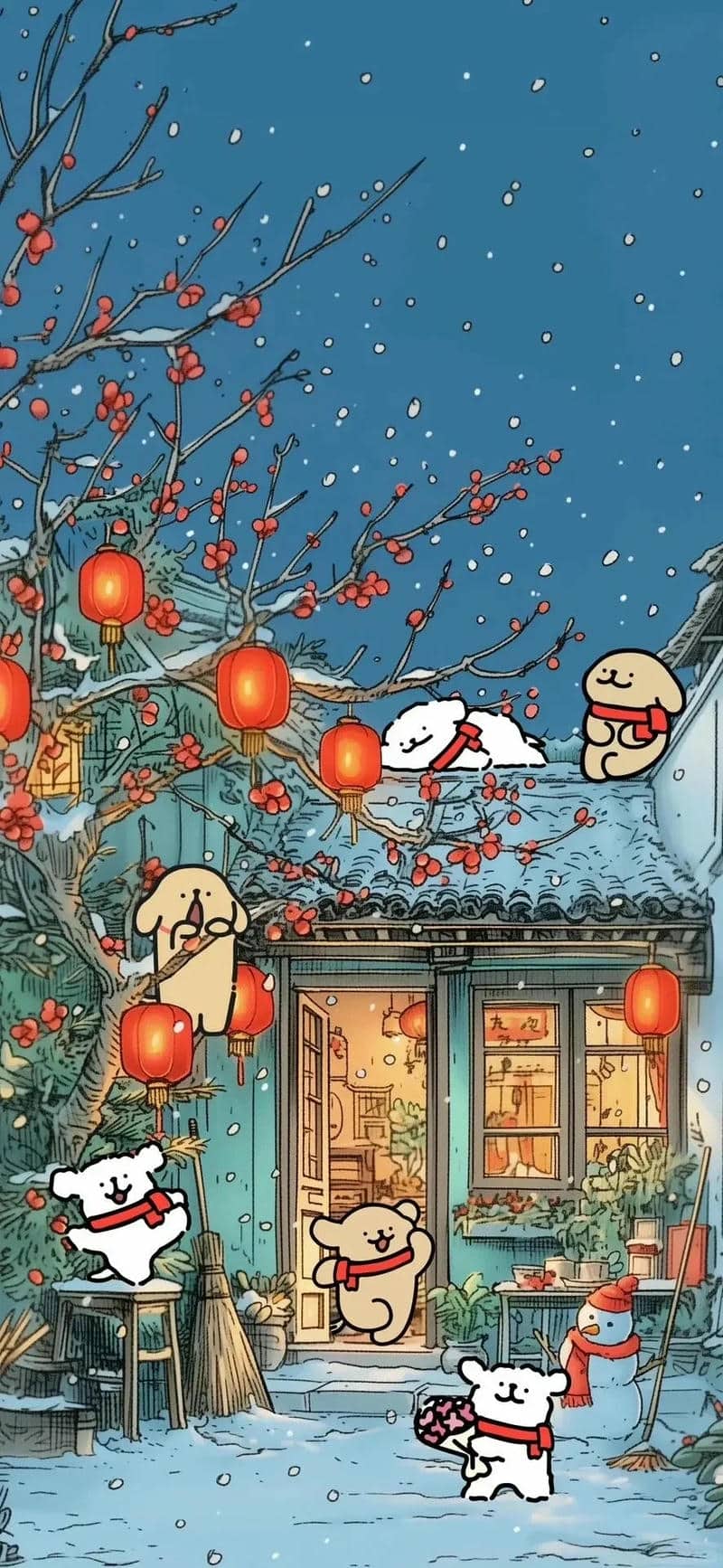 hình giáng sinh cute