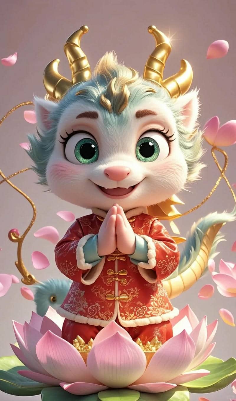 hình nền 12 con giáp cute