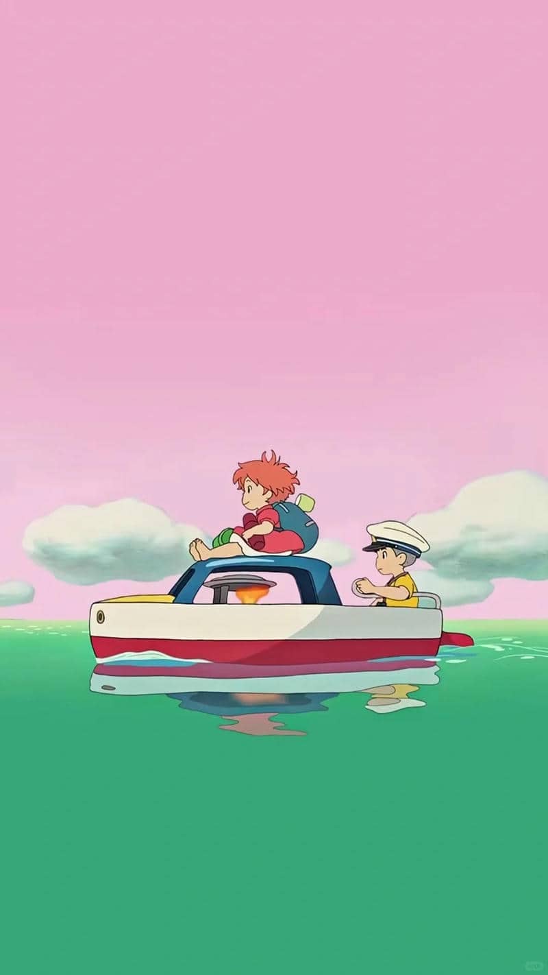 hình nền ảnh ponyo cute