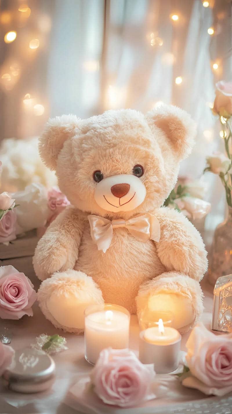 hình nền con gấu cute