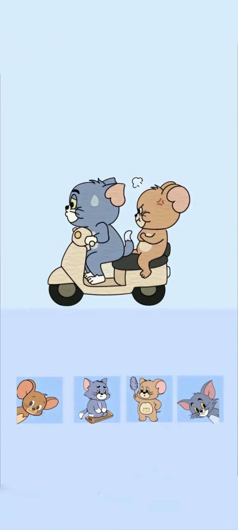 hình nền cute tom and jerry