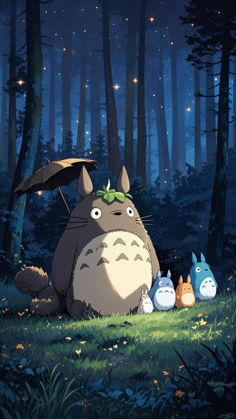 hình nền cute totoro