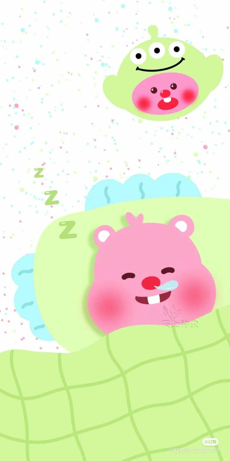 hình nền đáng yêu loopy