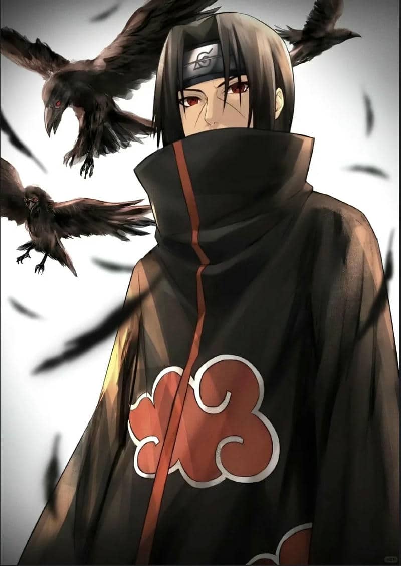 hình nền đẹp anime itachi