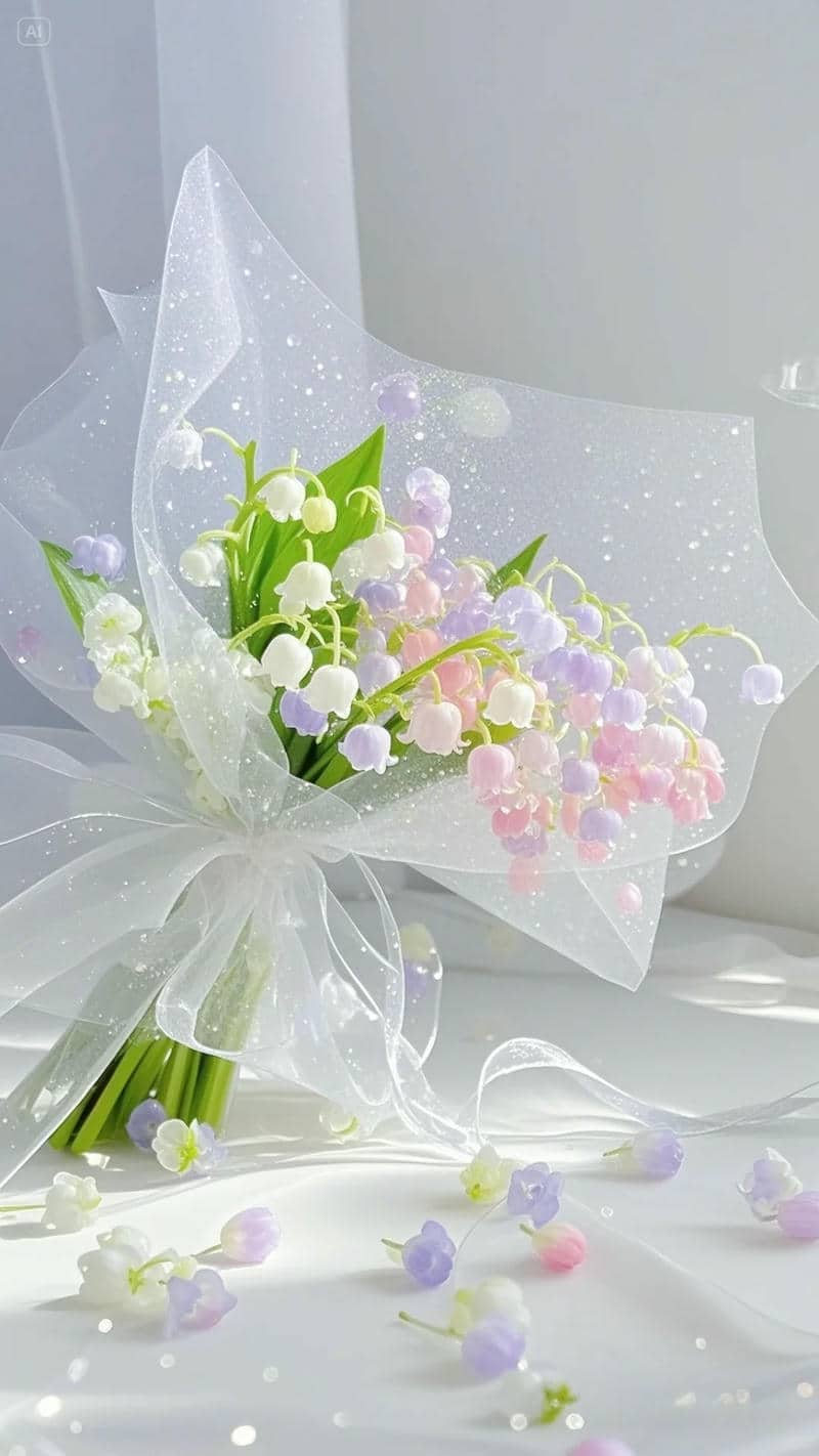 hình nền điện thoại đẹp ảnh hoa linh lan