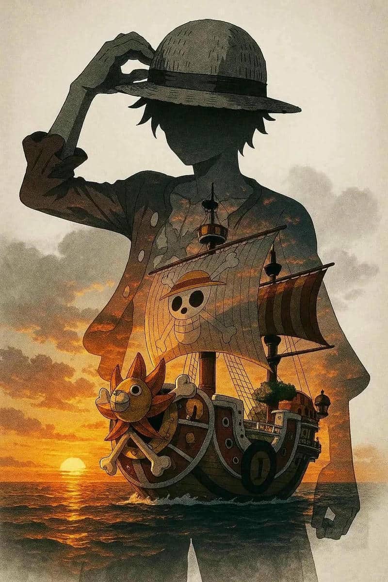 hình nền điện thoại luffy