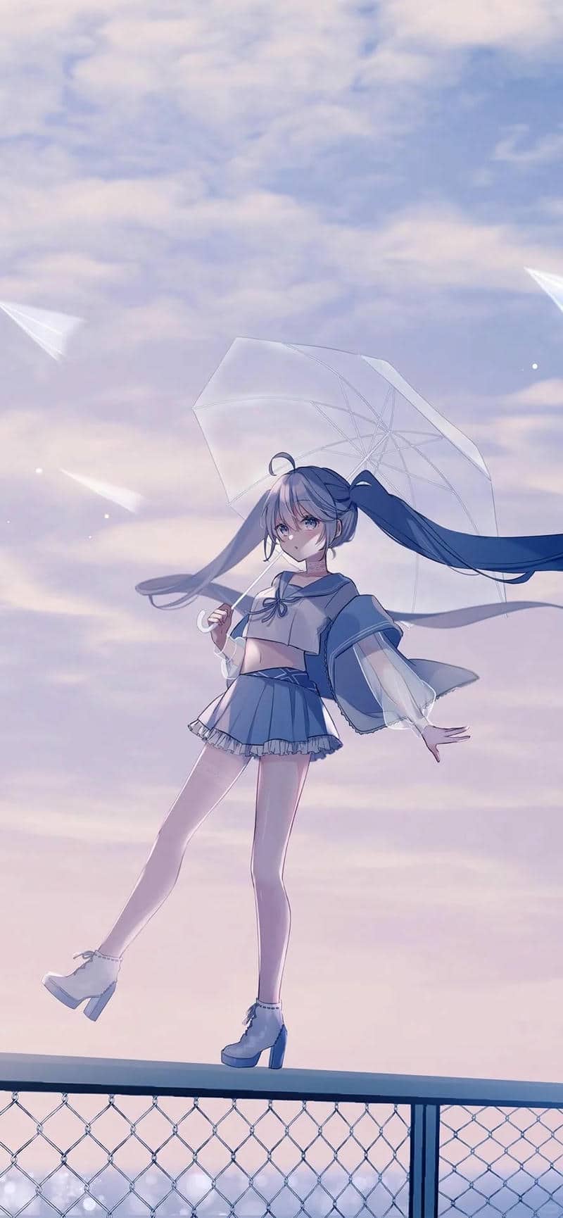 hình nền điện thoại miku cute
