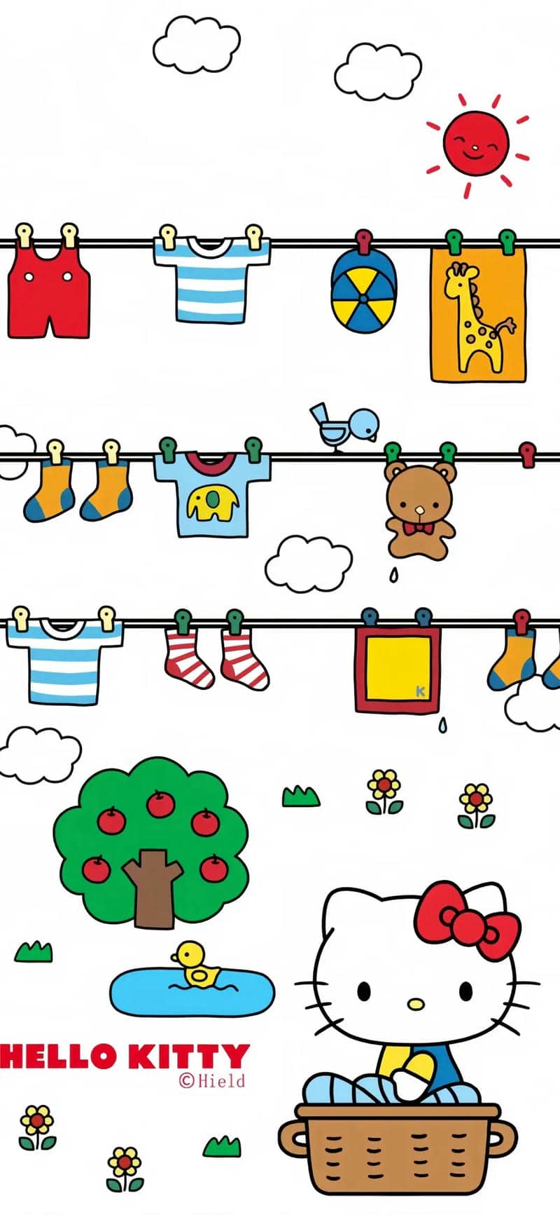 hình nền đt hello kitty đáng yêu