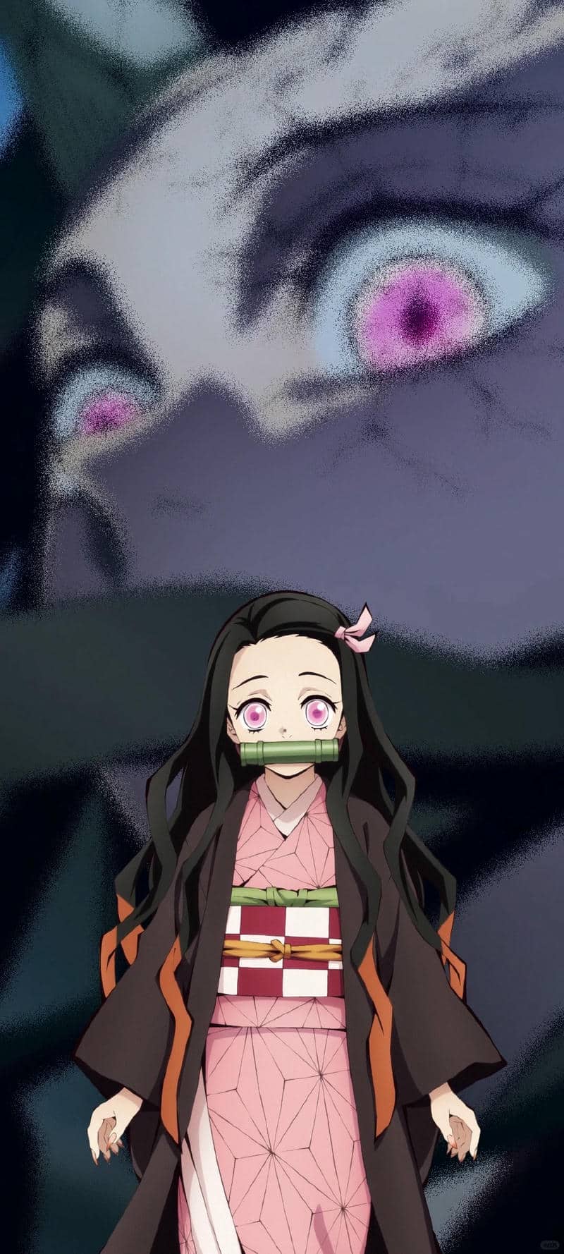 hình nền đt nezuko cute