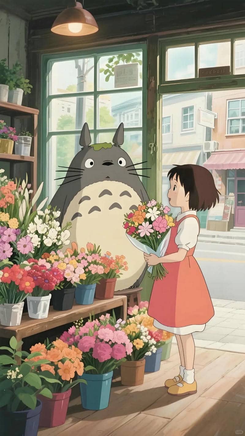 hình nền đt totoro