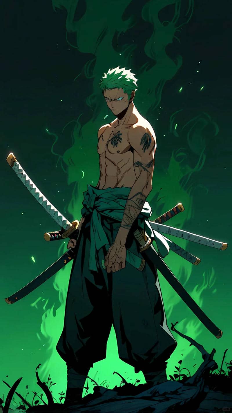 hình nền đt zoro ngầu