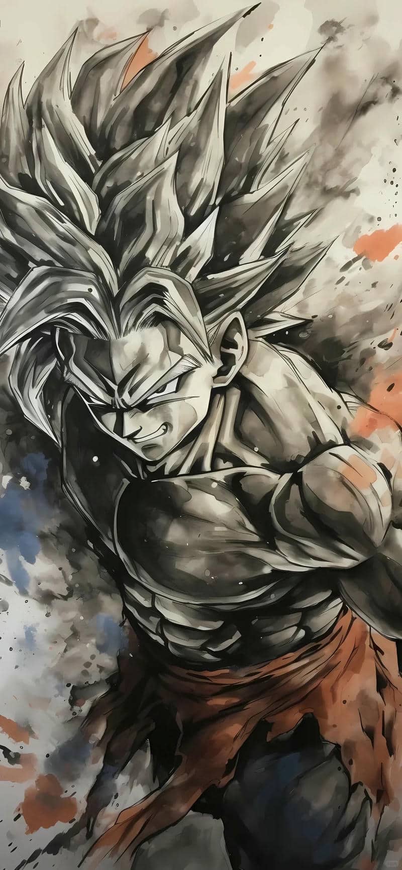 hình nền goku bản năng vô cực