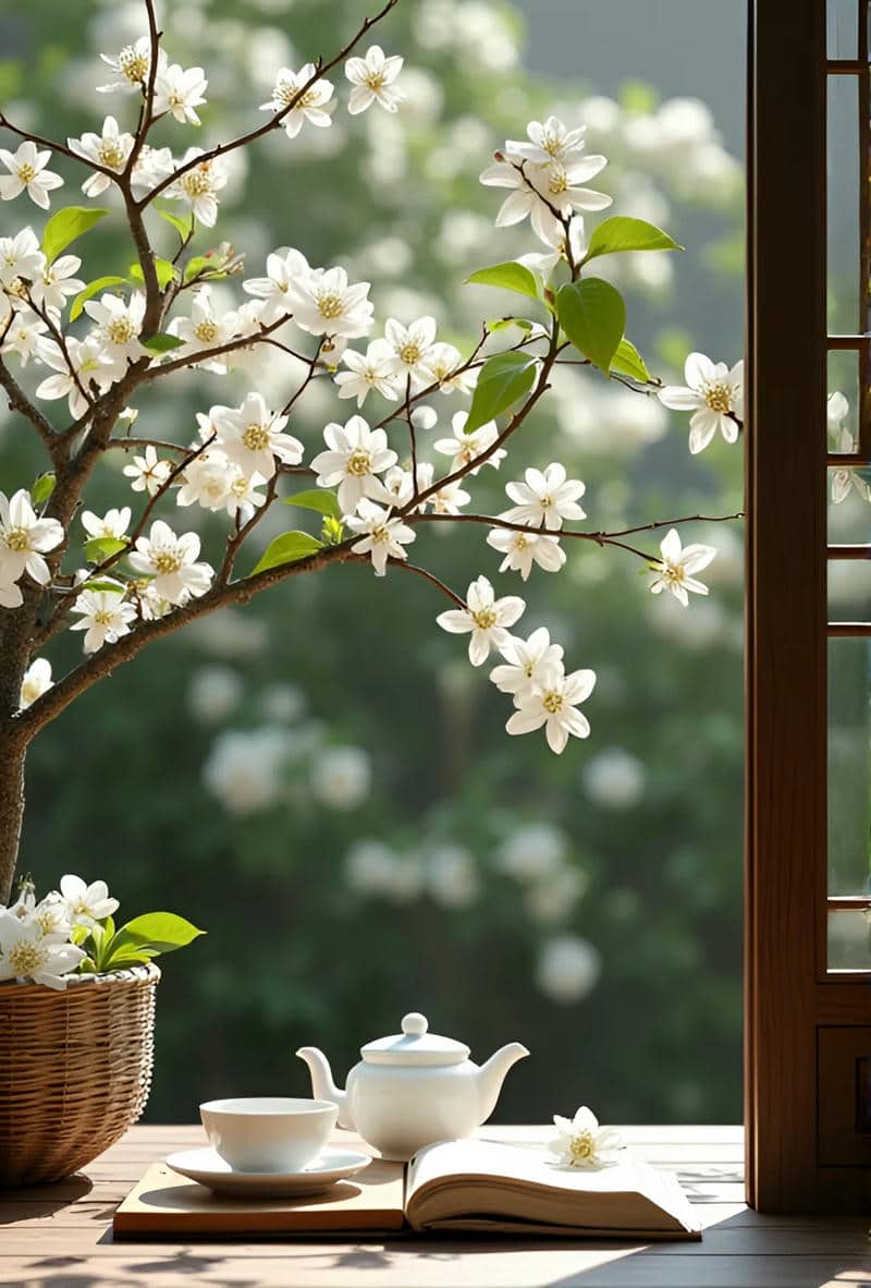 hình nền hoa nhài đẹp cho đt