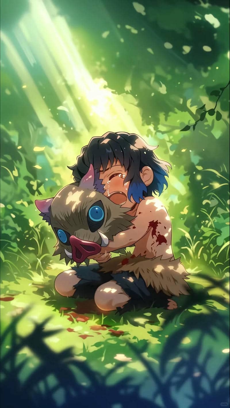 hình nền inosuke cute