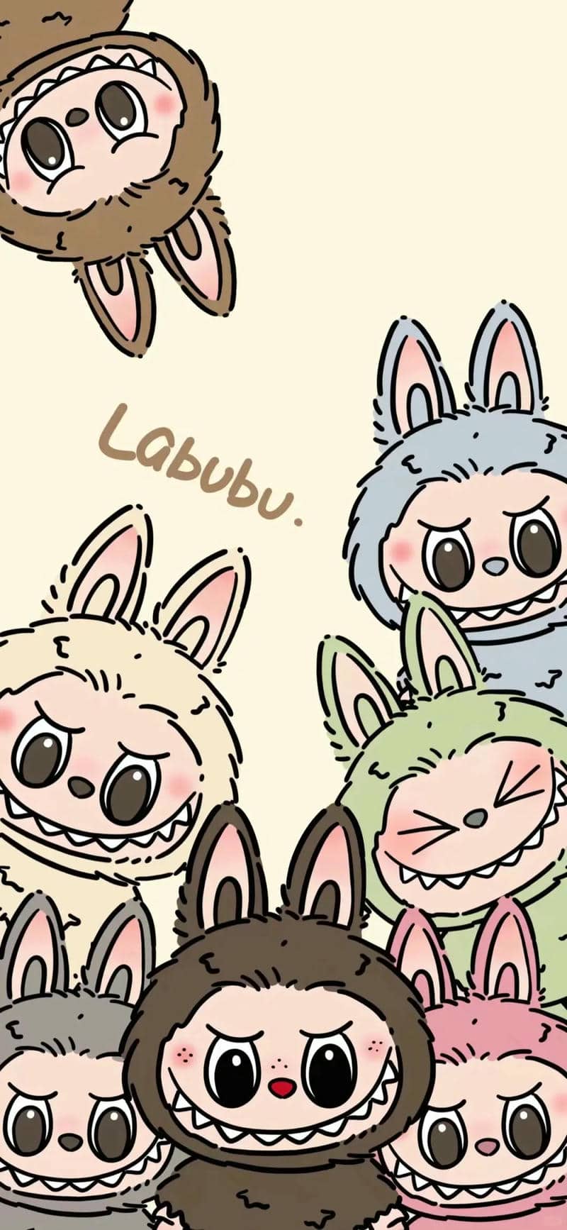 hình nền labubu đáng yêu