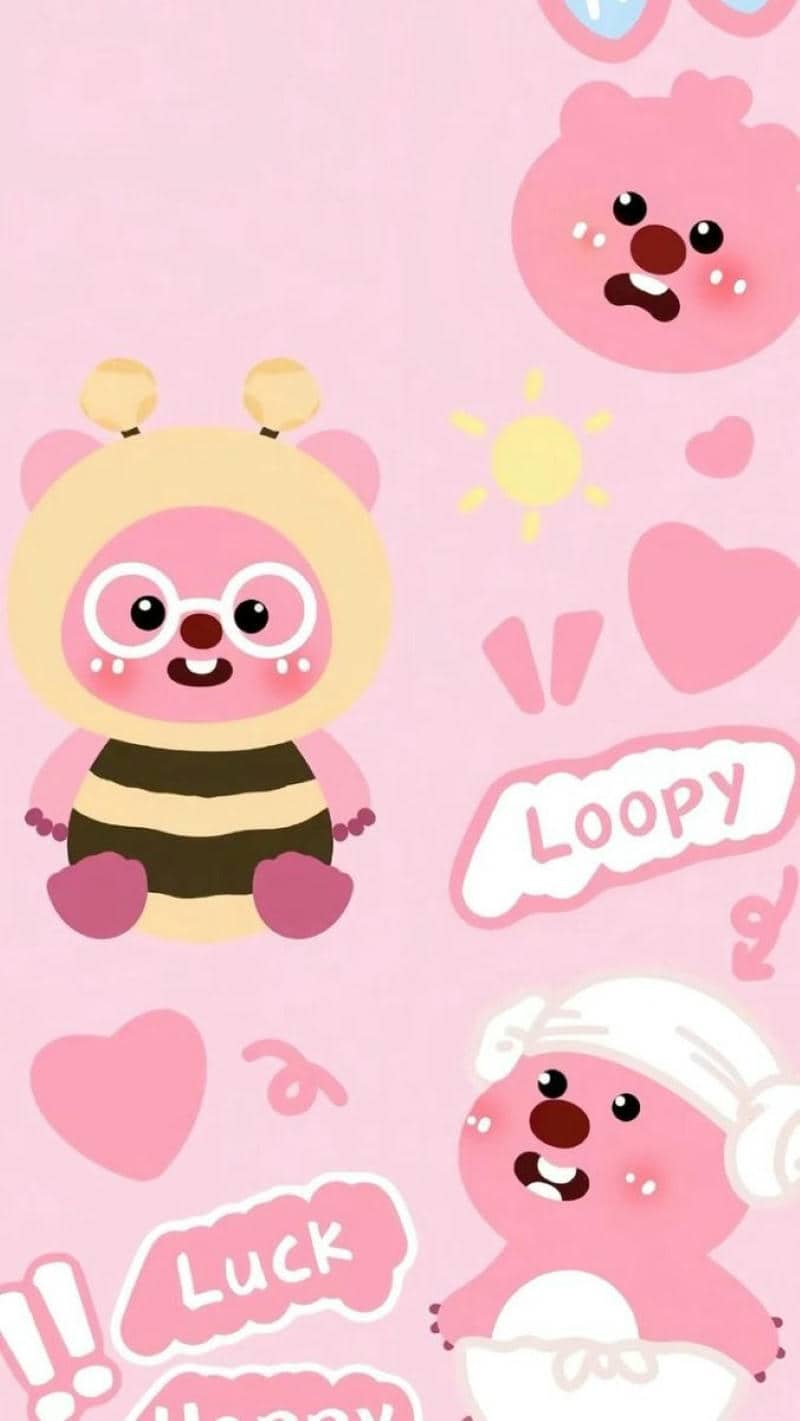 hình nền loopy cute cho điện thoại