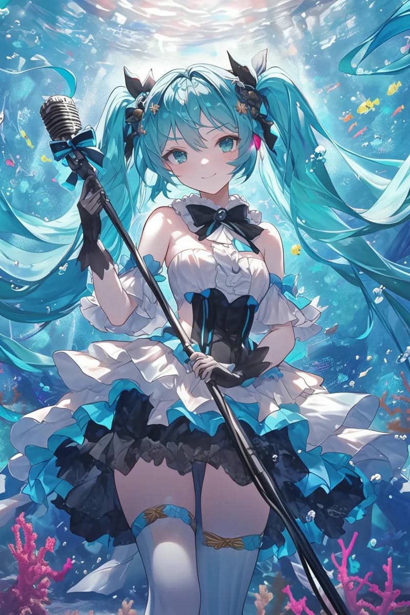 hình nền miku đẹp