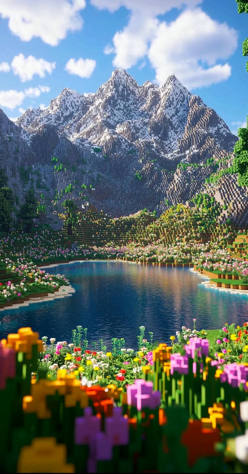hình nền minecraft 4k