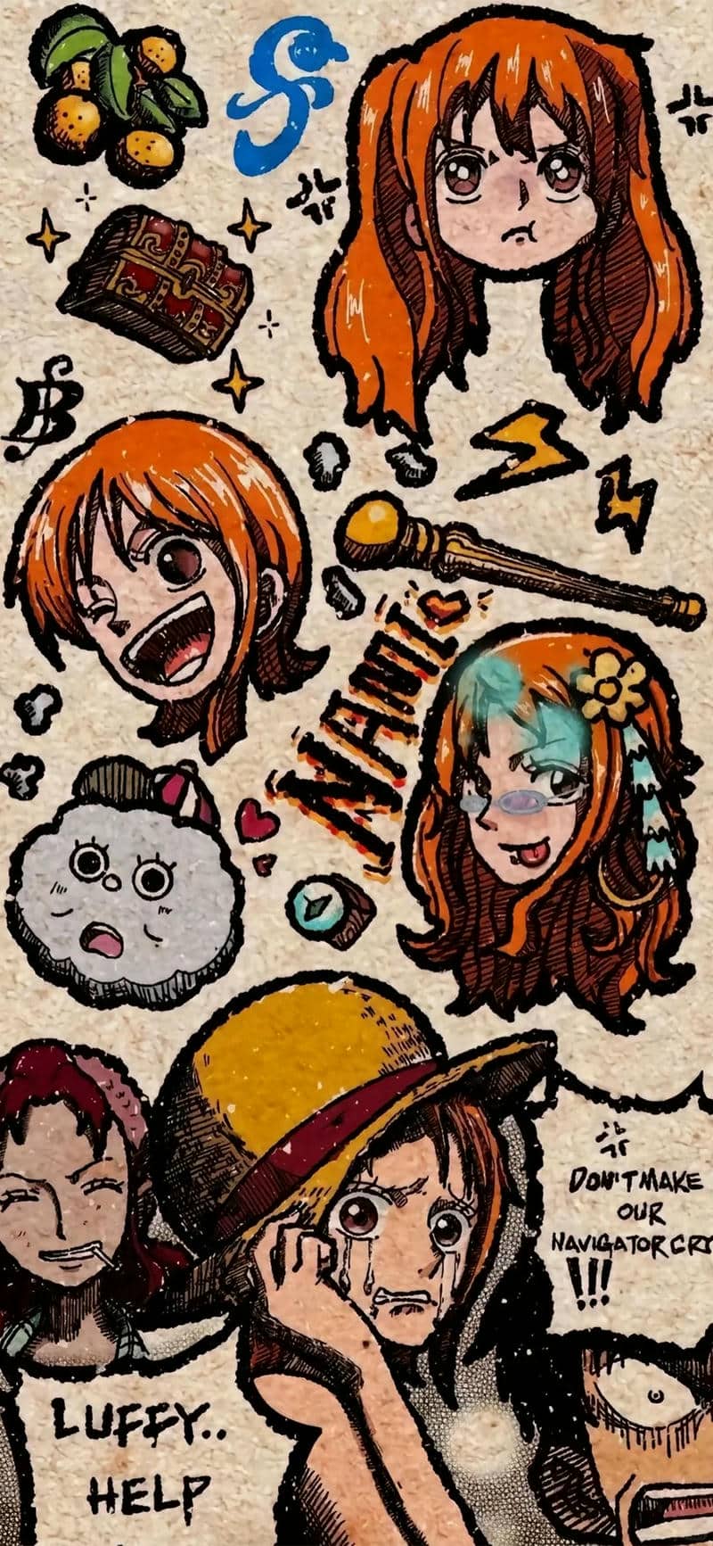 hình nền one piece 4k cho điện thoại