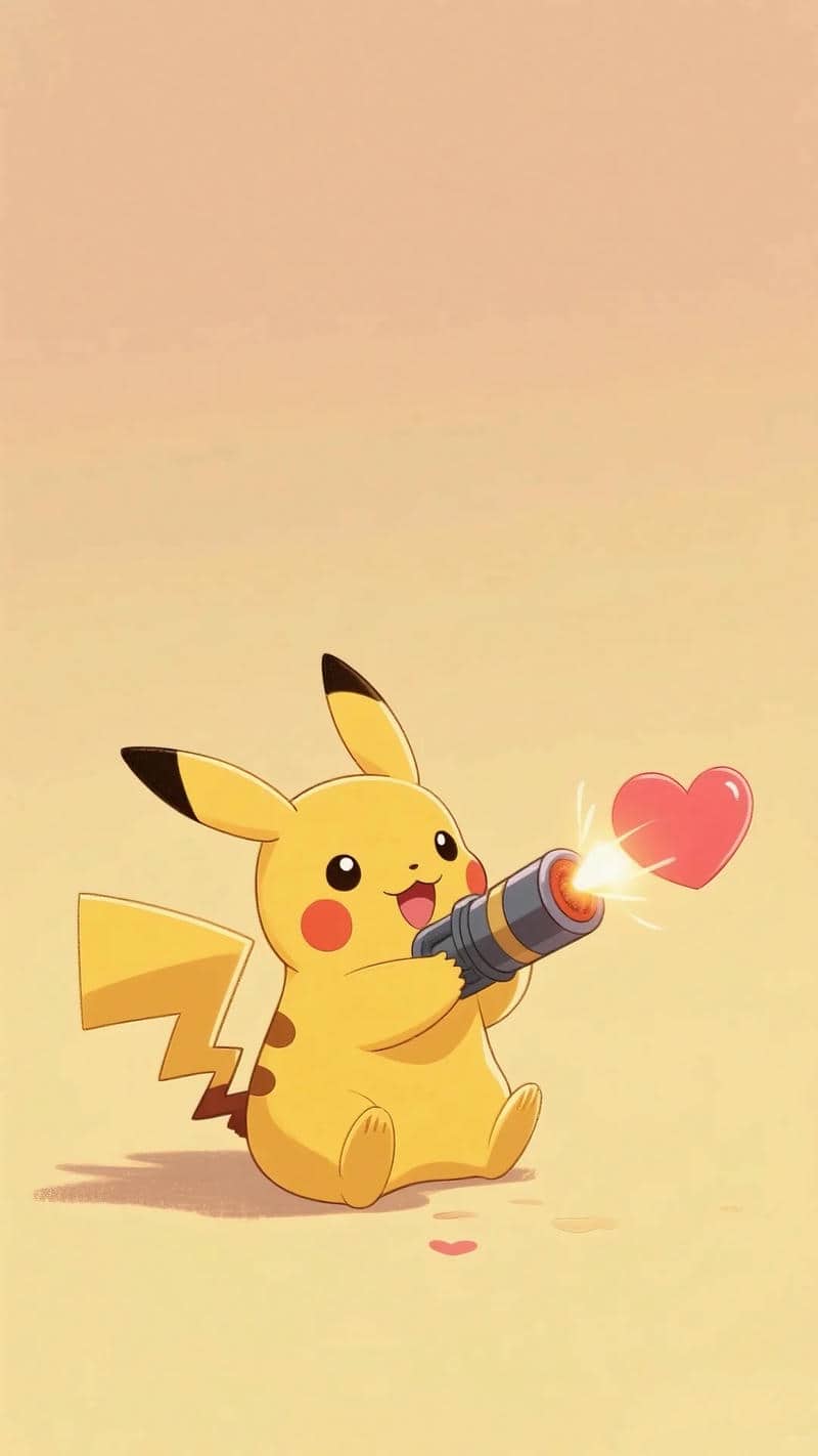 hình nền pikachu dễ thương